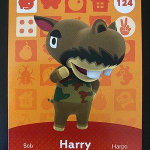 Authentic Harry #124 | Animal Crossing Amiibo